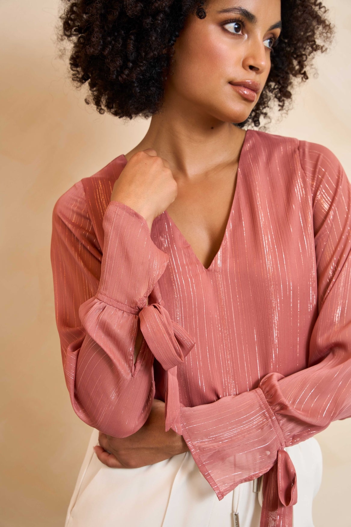 Blouse Lora | Mauve Pink