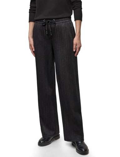 Street One Fishbone Jacquard Hose Black 40