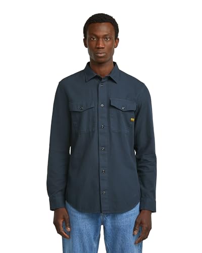 Marine Slim Long Sleeve Hemd
