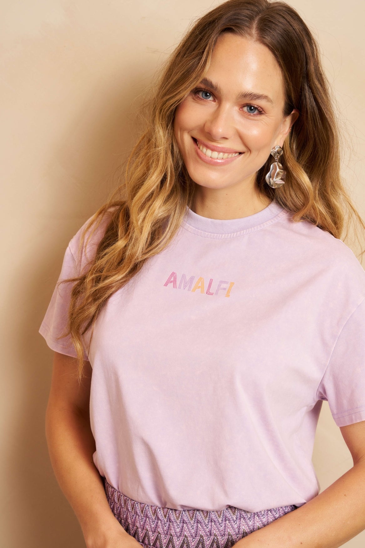 T-shirt Charlie | Lila