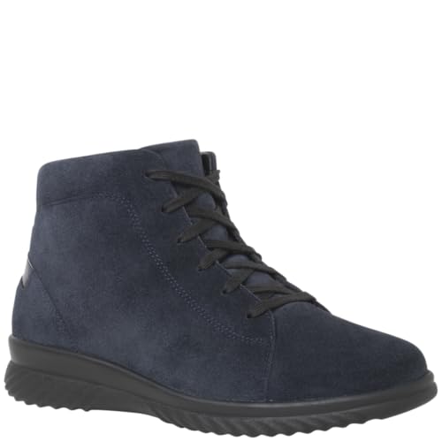 Ganter Damen Heike-h Stiefelette, Darkblue, 44 EU Weit
