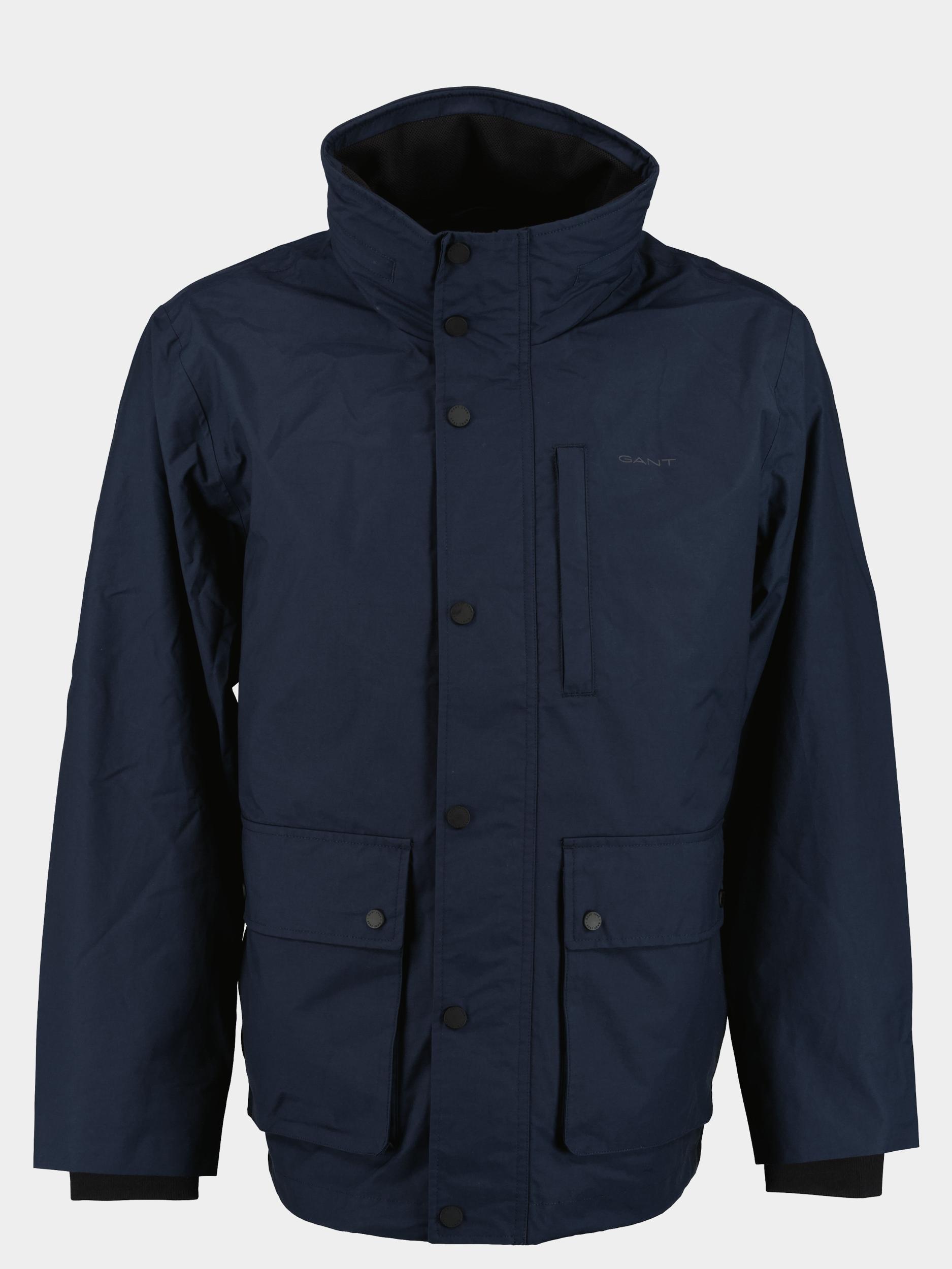 69% Korting Gant Zomerjack Blauw Mist Jacket 7006312/410 | Bos Men Shop
