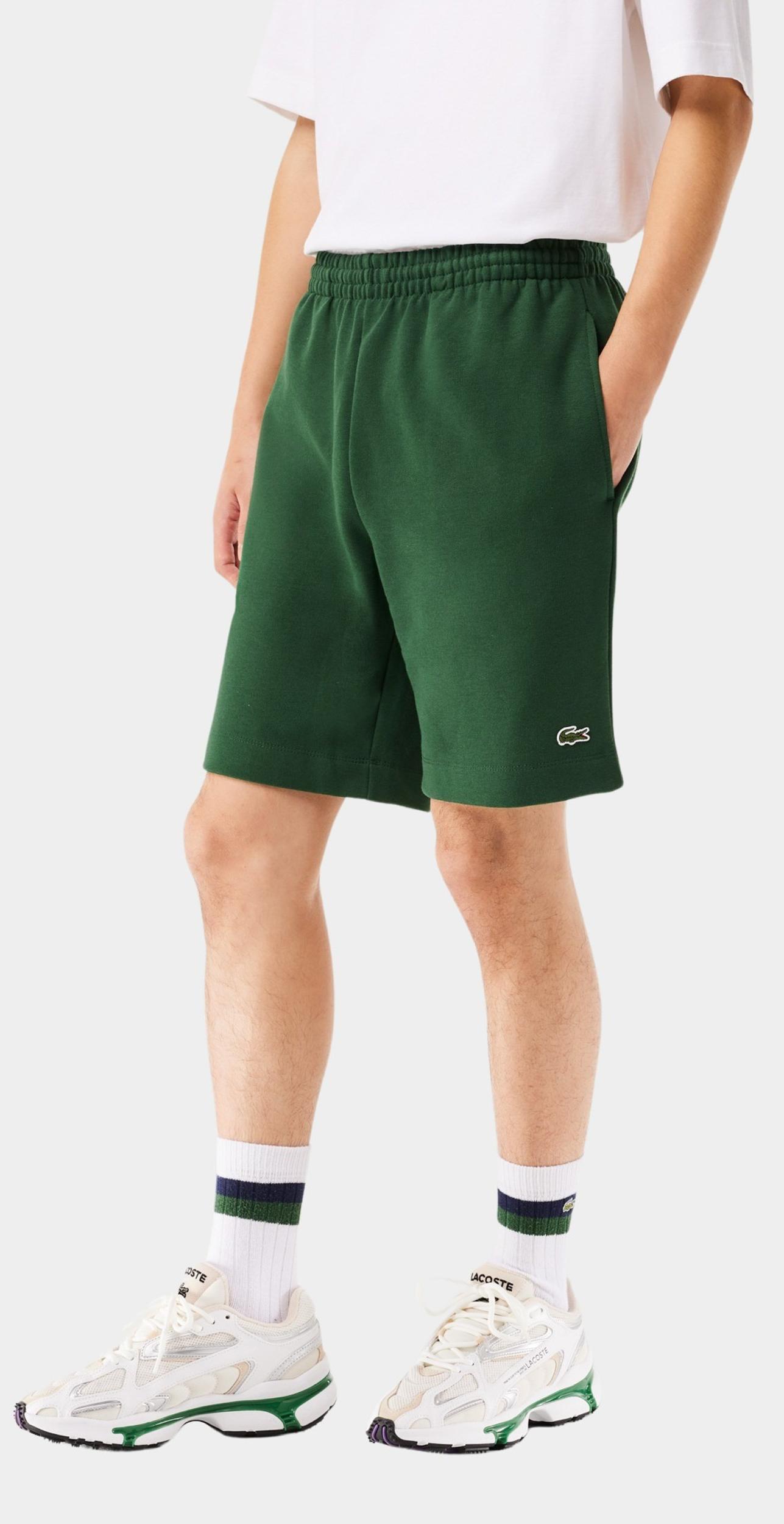 50% Korting Lacoste Korte Broek Groen GH9627/132 | Bos Men Shop