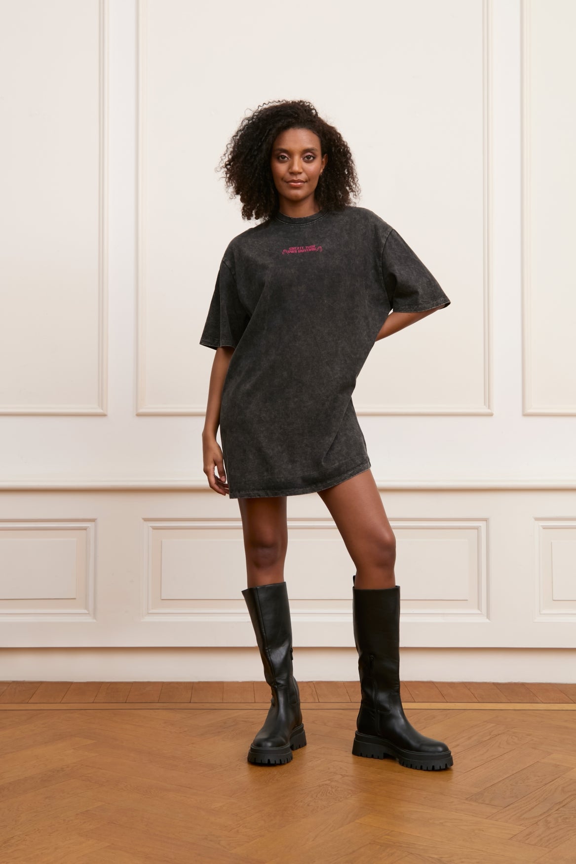 T-shirt jurk Roxy | Black