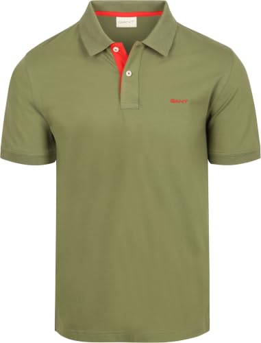GANT REG Contrast Pique SS Polo - 4XL