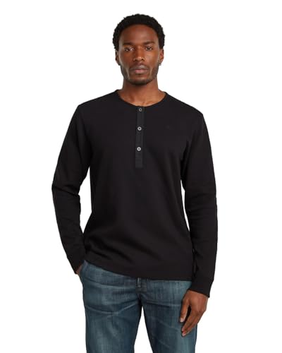 G-Star Herren Structured Tweeter Granddad T-Shirt