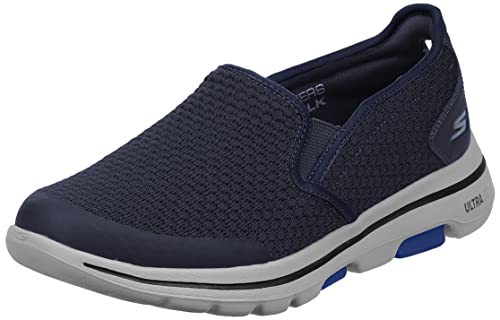 SKEAJ|#Skechers 55510 , (Navy Textile/Synthetic/White Trim Nvy), 47 EU