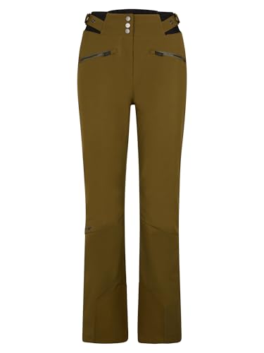 Ziener Damen TILLA-Z Ski-Hose/Schnee-Hose | Primaloft, wasserdicht, atmungsaktiv, Seaweed, 46