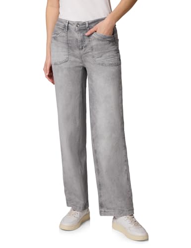 Street One Wide Leg Jeans Grey Random Washed 34