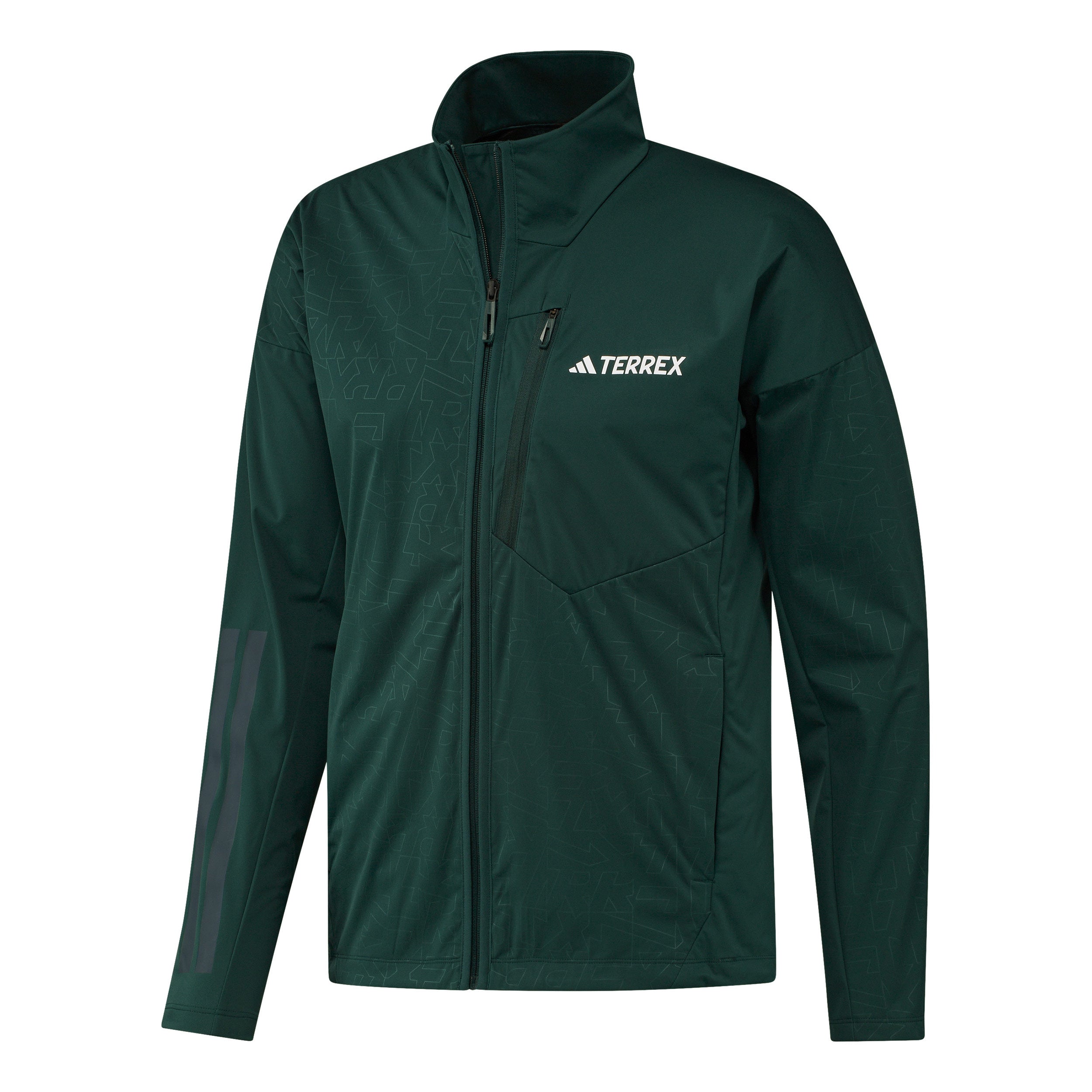 Terrex XPR Softshell Running jacket Men-green