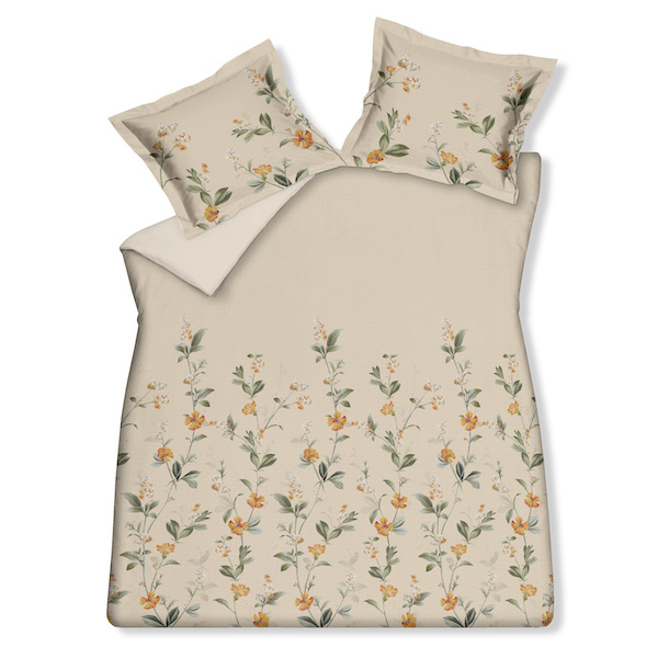 Vandyck untouched apricot blush Dekbedovertrek 240x200/220