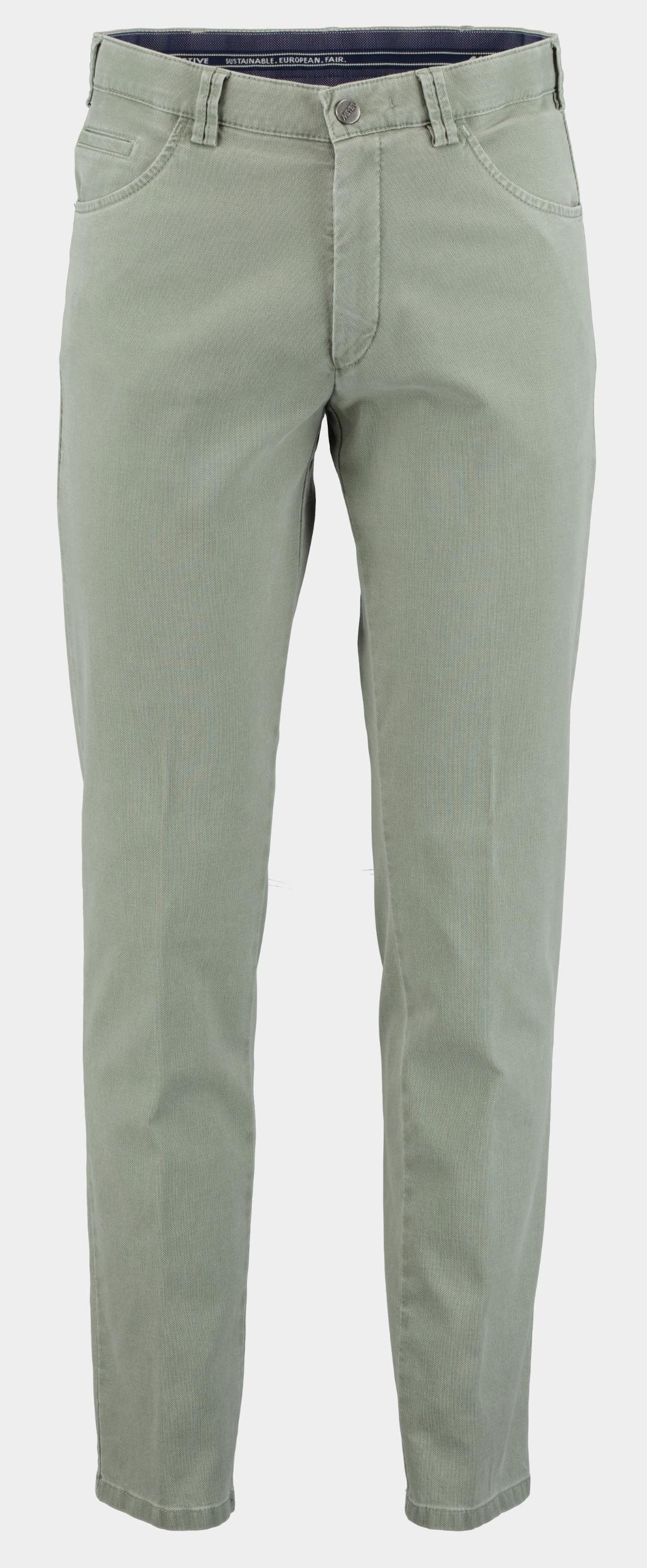 50% Korting Meyer Katoenen Broek Groen DUBLIN Art.9-3009 1279300900/24 | Bos Men Shop