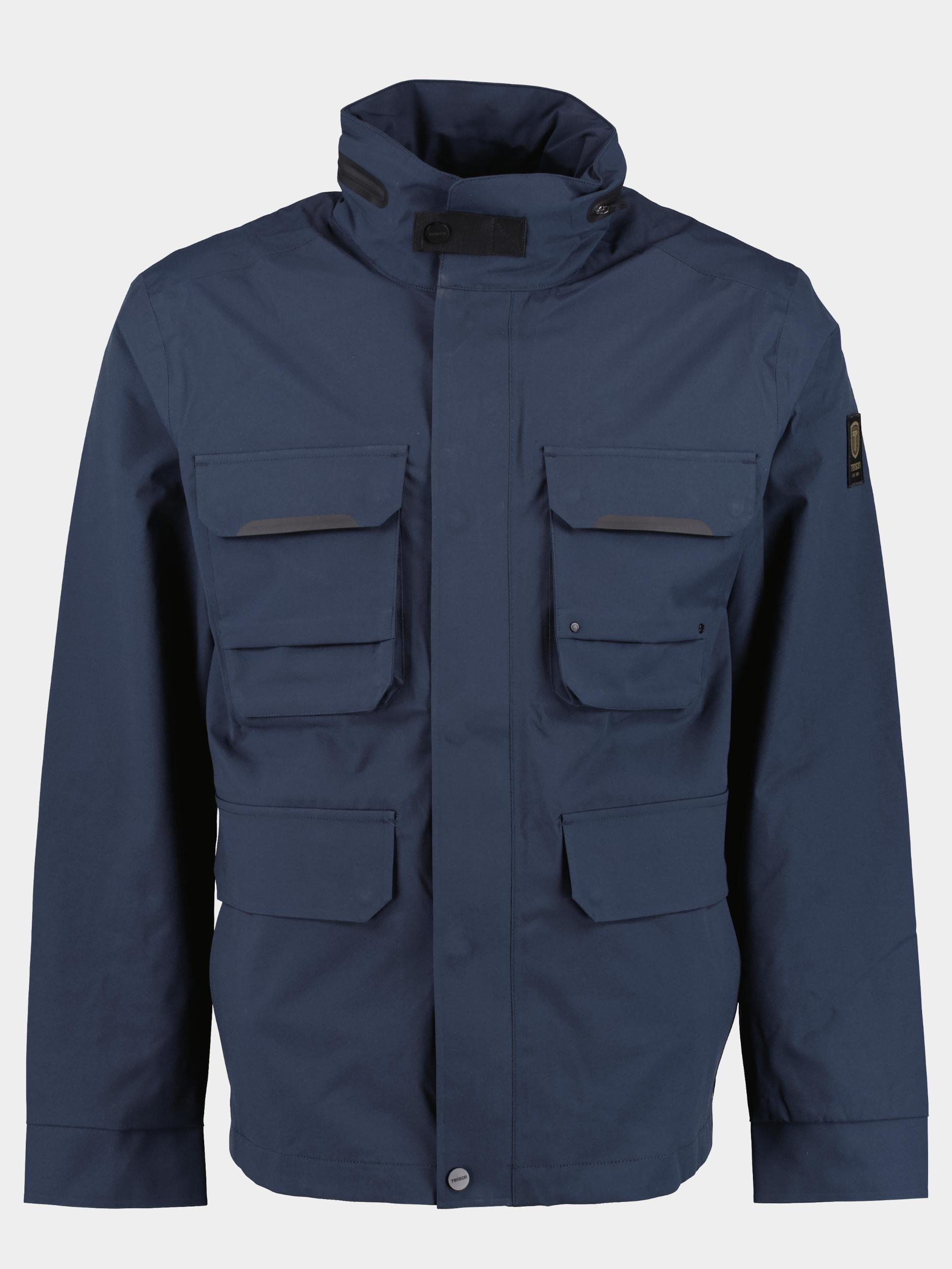 41% Korting Tenson Zomerjack Blauw North Dakota 12501747913/590 | Bos Men Shop
