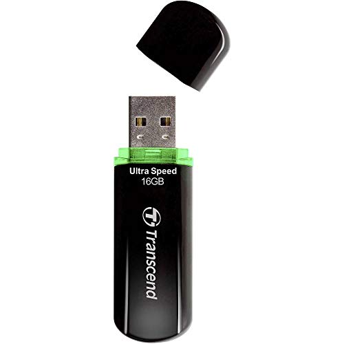 Transcend JetFlash 600 Extreme-Speed 16GB USB-Stick (bis zu 32MB/s, USB 2.0), Grün