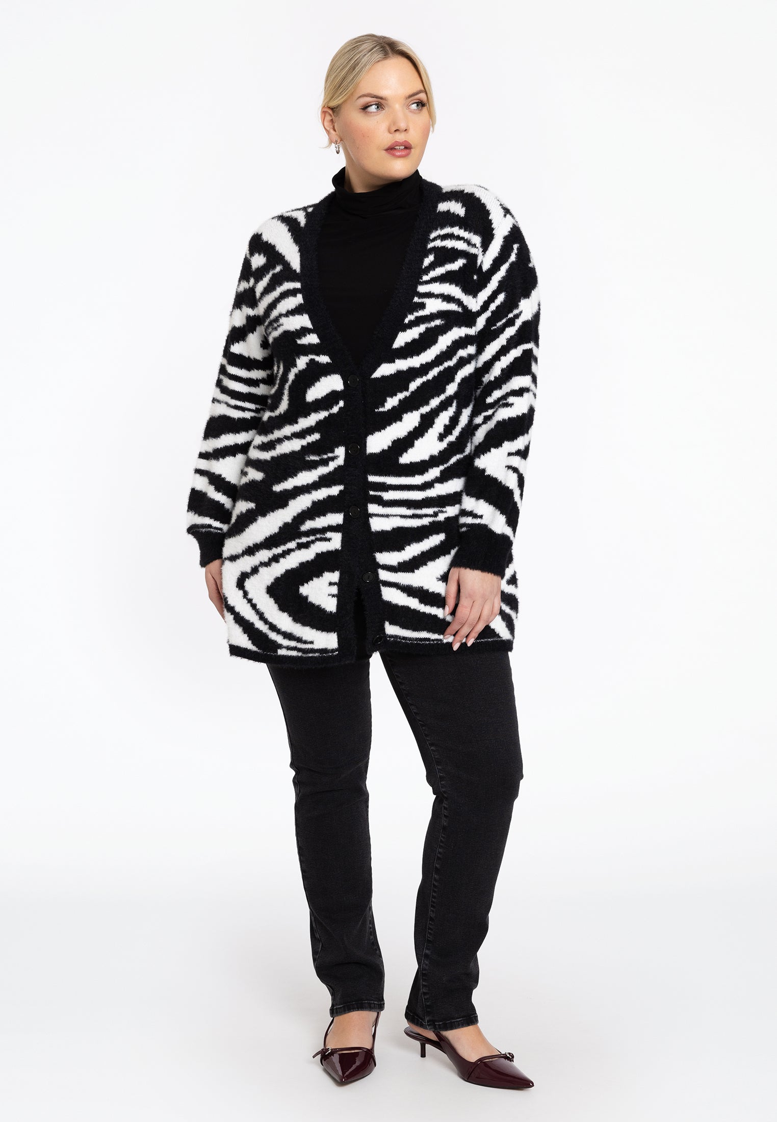 Lang vest ZEBRA
