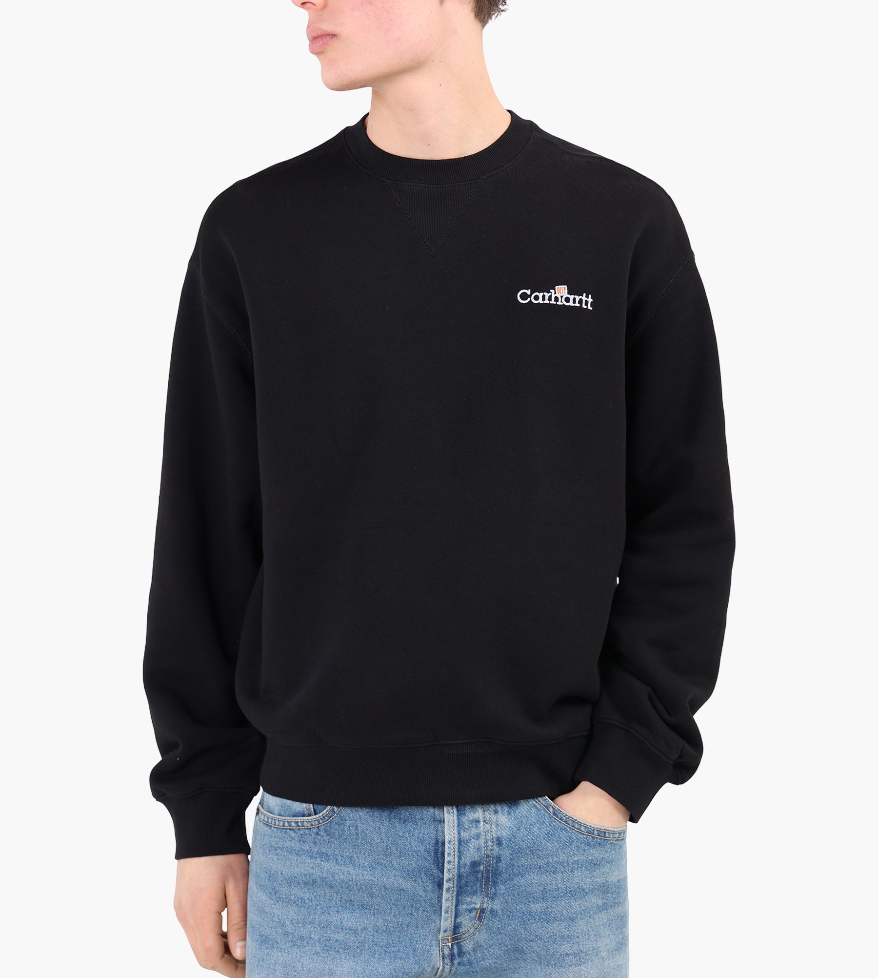 Carhartt WIP WIP Label Sweater Black