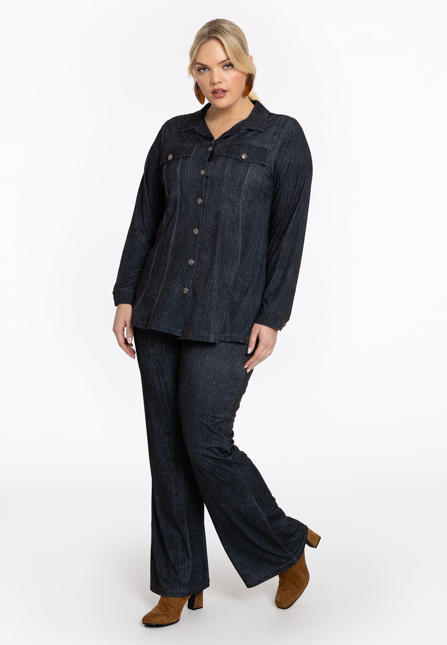 Blouse flare DENIM DOLCE