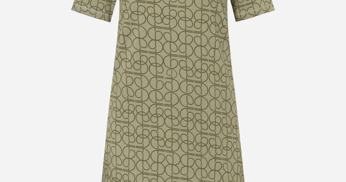 Nachthemd korte mouw - Green Curves - ELLIE | Femilet