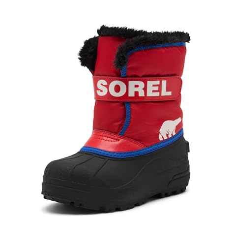 Sorel Unisex-Kinder Schneestiefel für kleine Kinder, Bright Red Azul, 30 EU