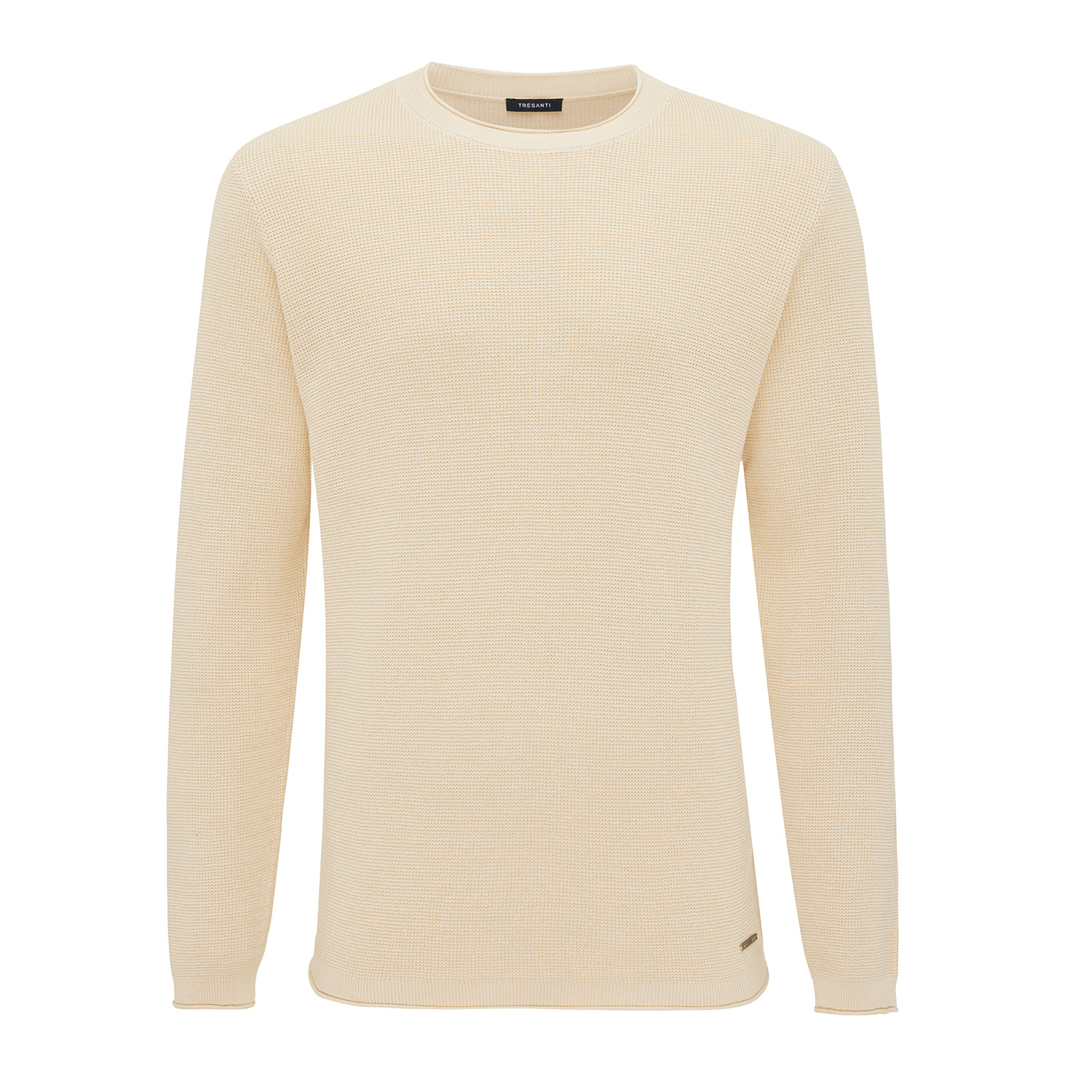 Tresanti EXAN Roll cuffs long sleeve pullover Beige (TRKWJA117 - 101)