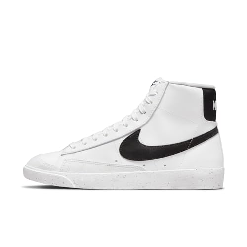 Nike Damen Blazer Mid '77 Sneaker, White/Black, 44.5 EU