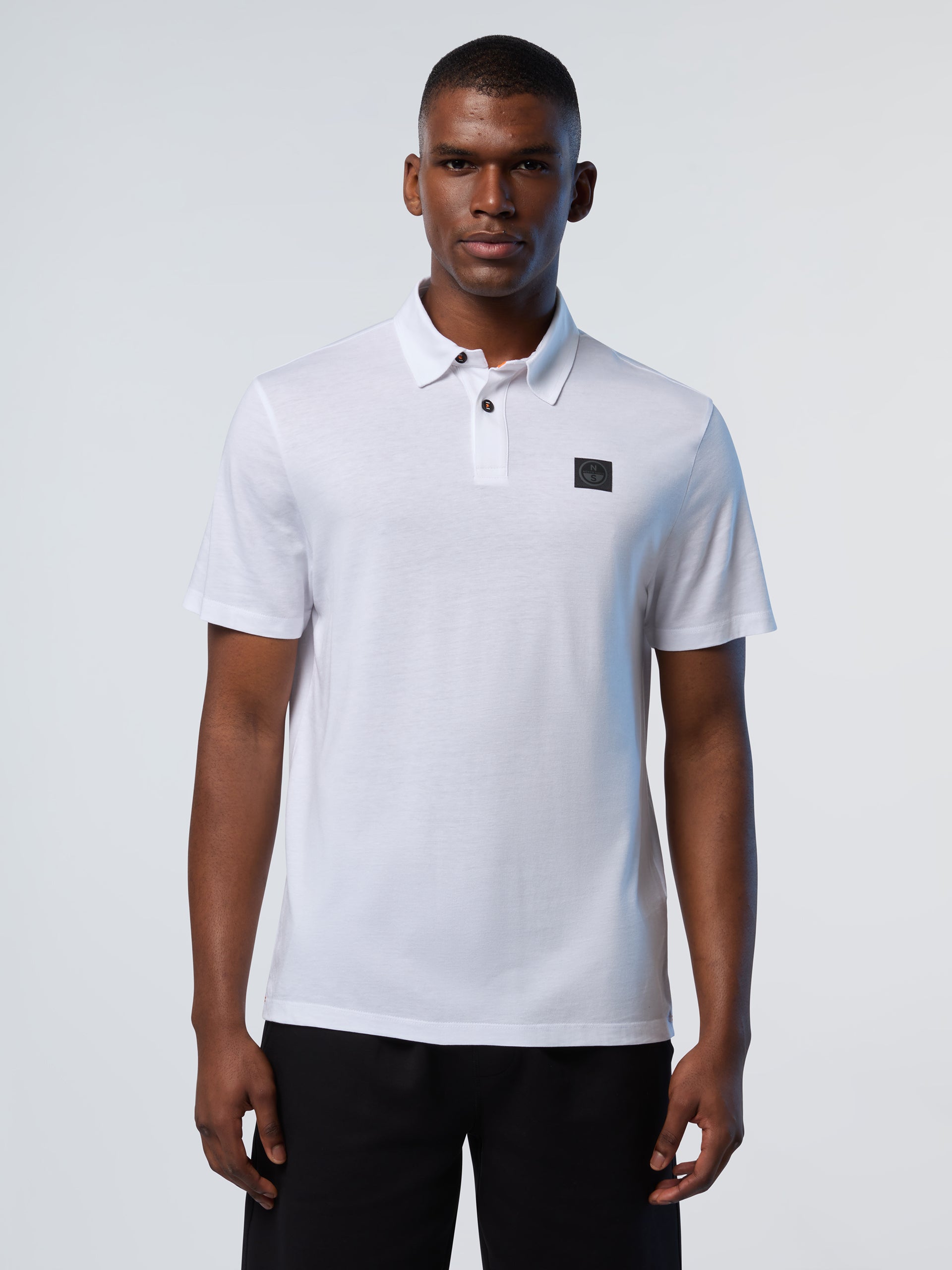 TENCEL™ jersey polo shirt