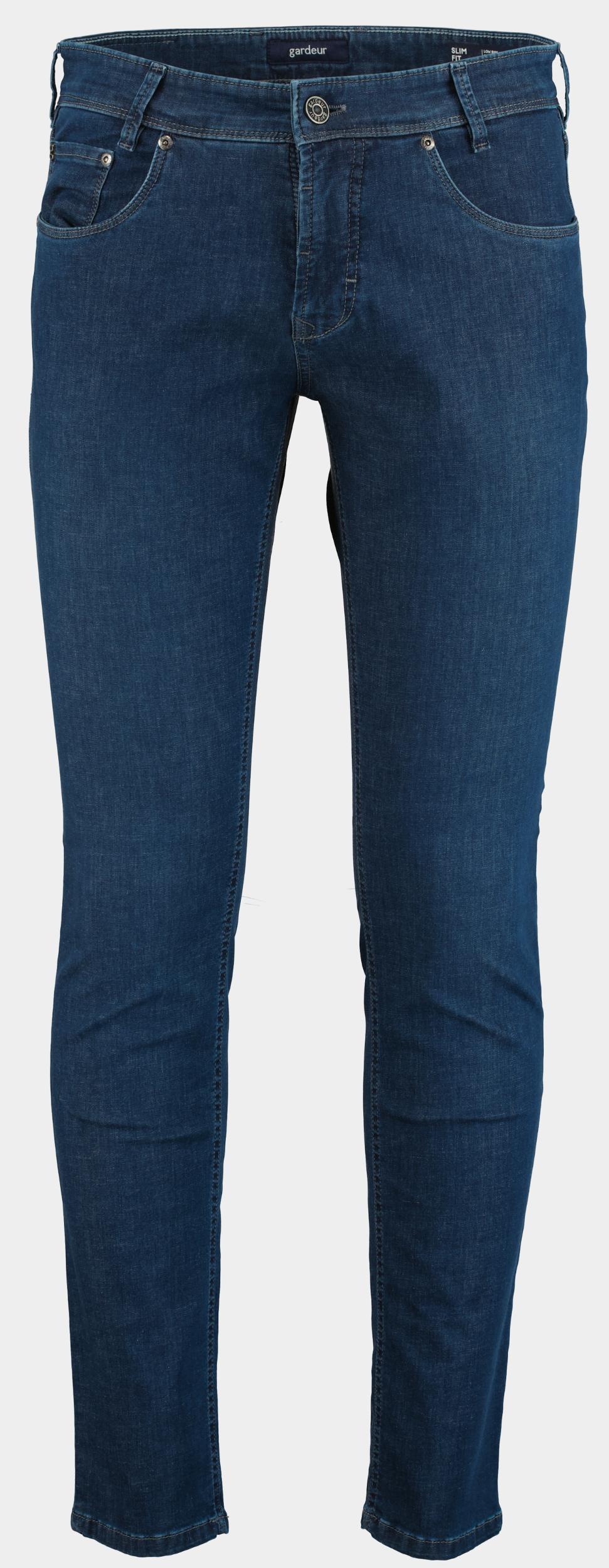 33% Korting Gardeur 5-Pocket Jeans Blauw Slim Fit SANDRO-1-472951/265 | Bos Men Shop