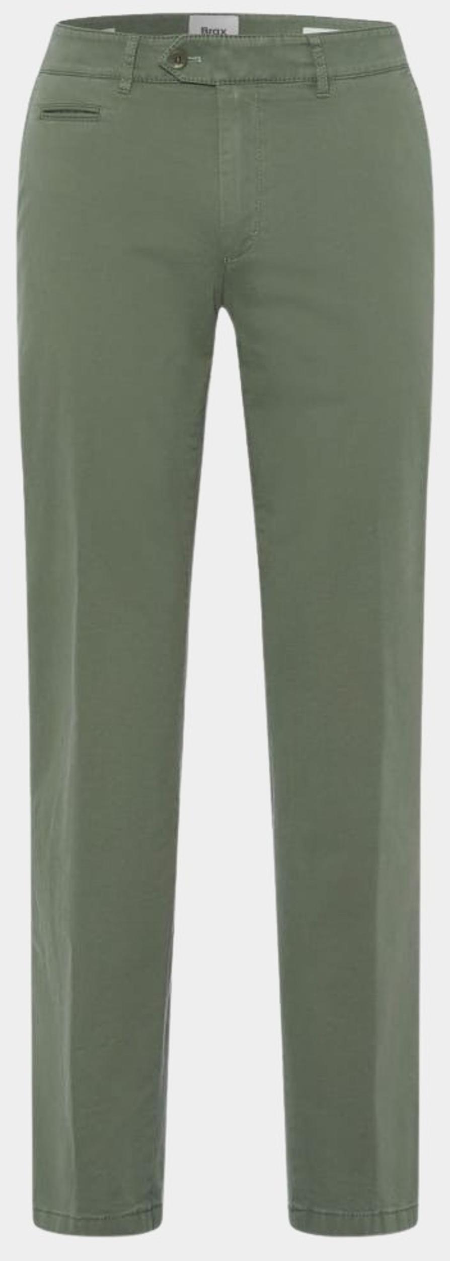 62% Korting Brax Chino Groen STYLE.FELIX C 86-1628 07880220/35 | Bos Men Shop