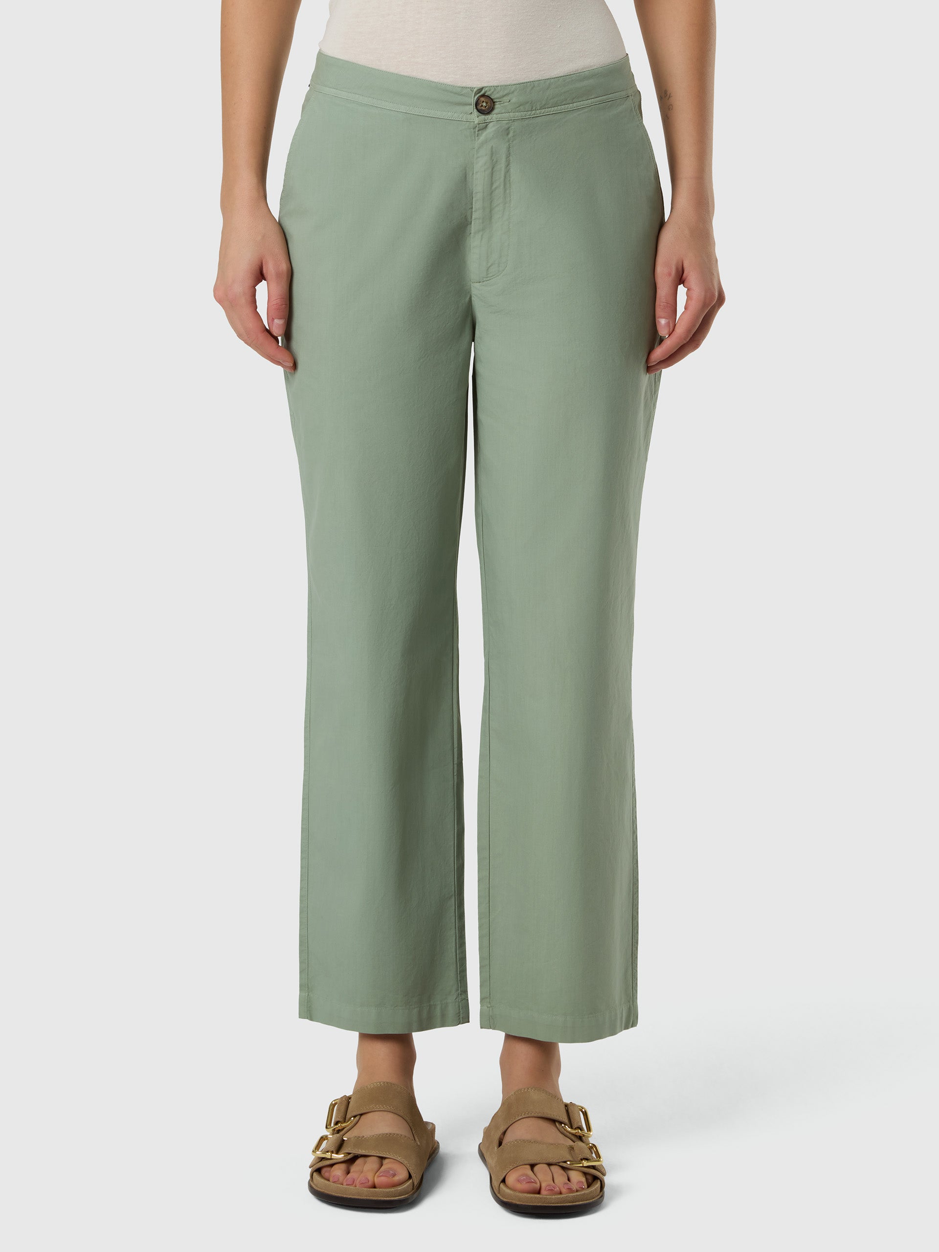 Straight-leg chinos