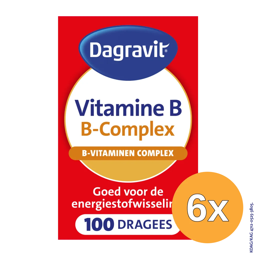 6x Dagravit B-complex (100 dragees)