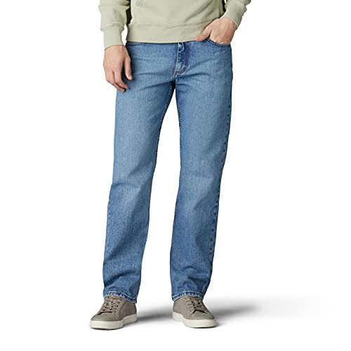 Lee, Harren - Jeans, Regular Fit Straight Leg Jean, Vintage Stone