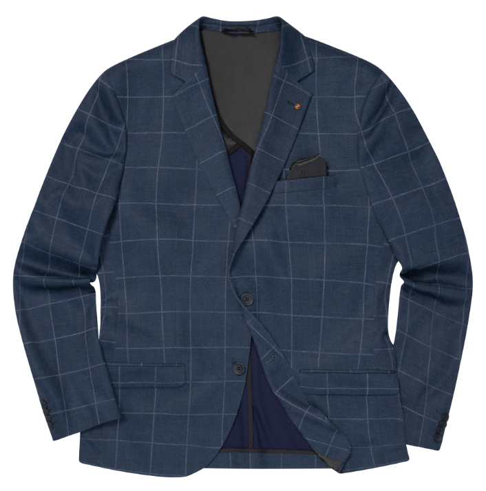 Zuitable Jersey Colbert DiNick Blau Karo (221664 - 670)