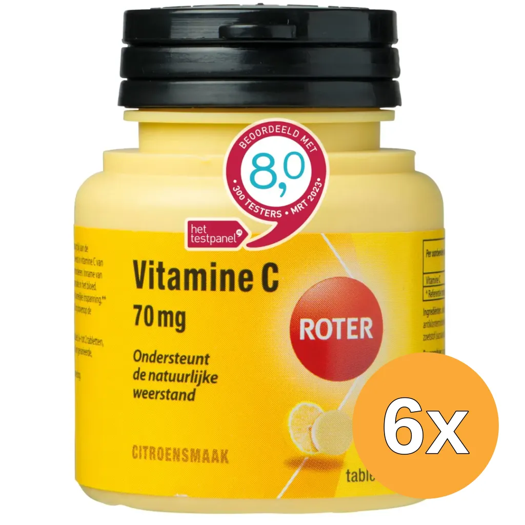 6x Roter Vitamine C 70 mg kauwtablet (200 tabletten)