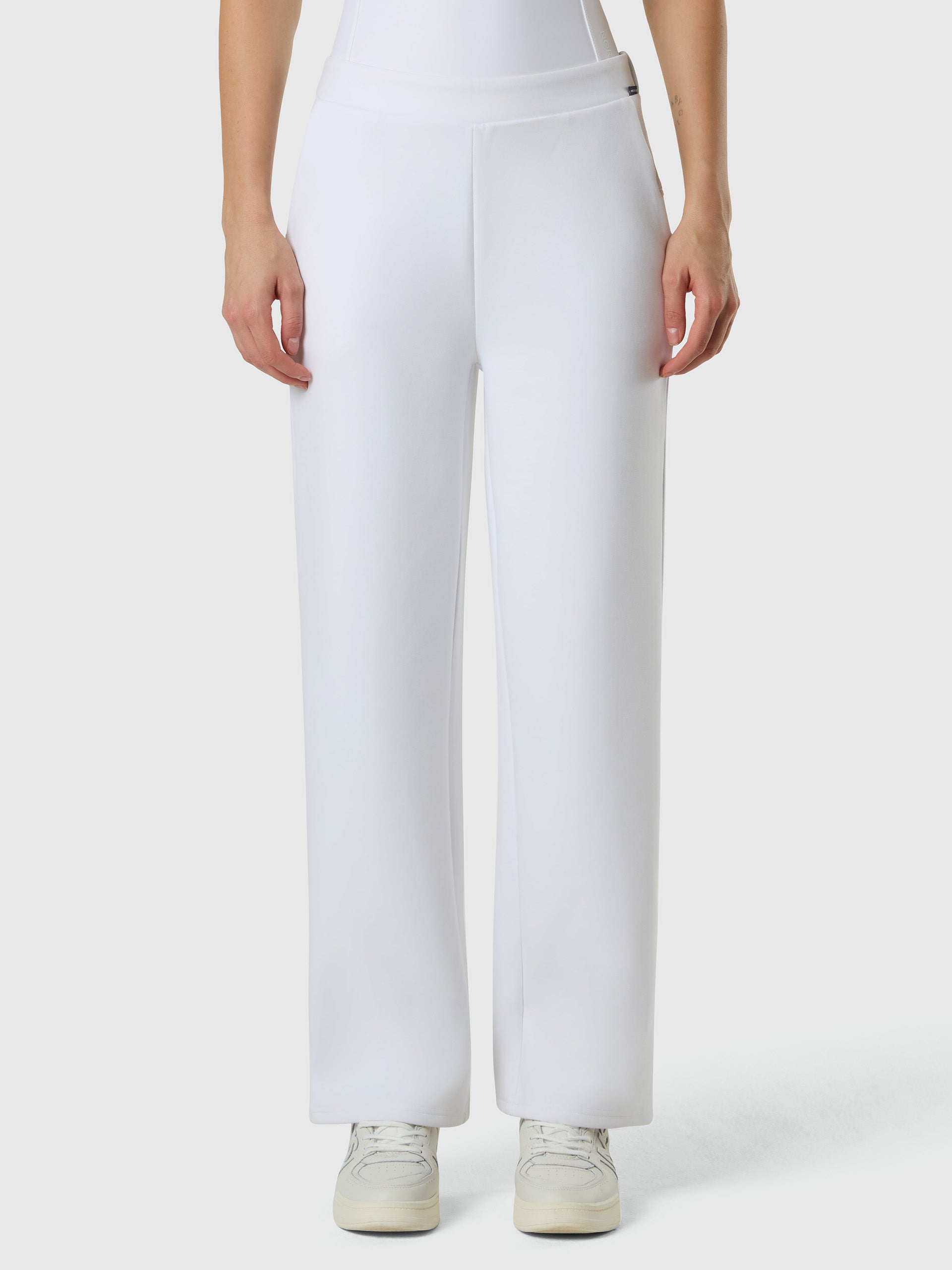 Wide-leg sweatpants