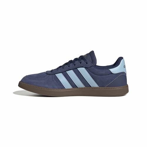adidas Damen Breaknet Sleek Shoes, Dark Blue/Clear Sky/Gum5, 38 2/3 EU