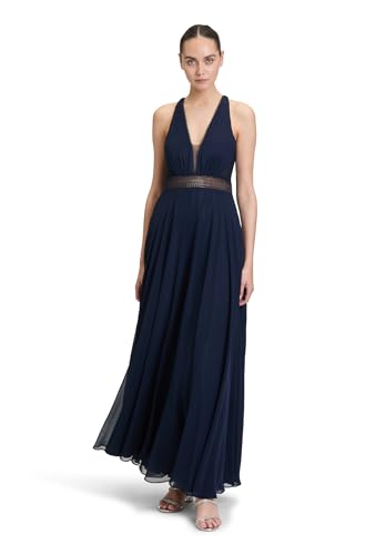 Vera Mont Damen Abendkleid mit Spitze Night Sky,40