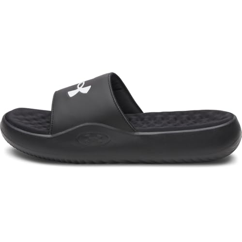 Under Armour Herren Ignite Pro 8 Fixed Band SlidesFlip, (004) schwarz/schwarz/weiß, 50 EU