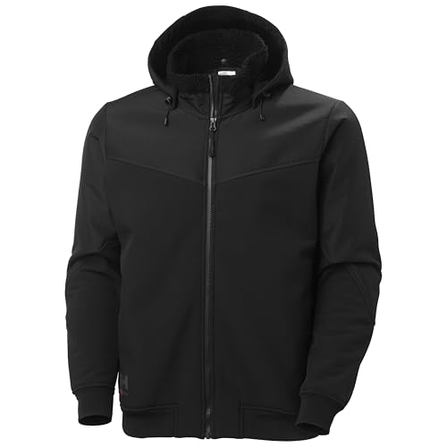 Helly-Hansen Workwear Herren Oxford Winter Softshell Jacke, Schwarz, 4XL