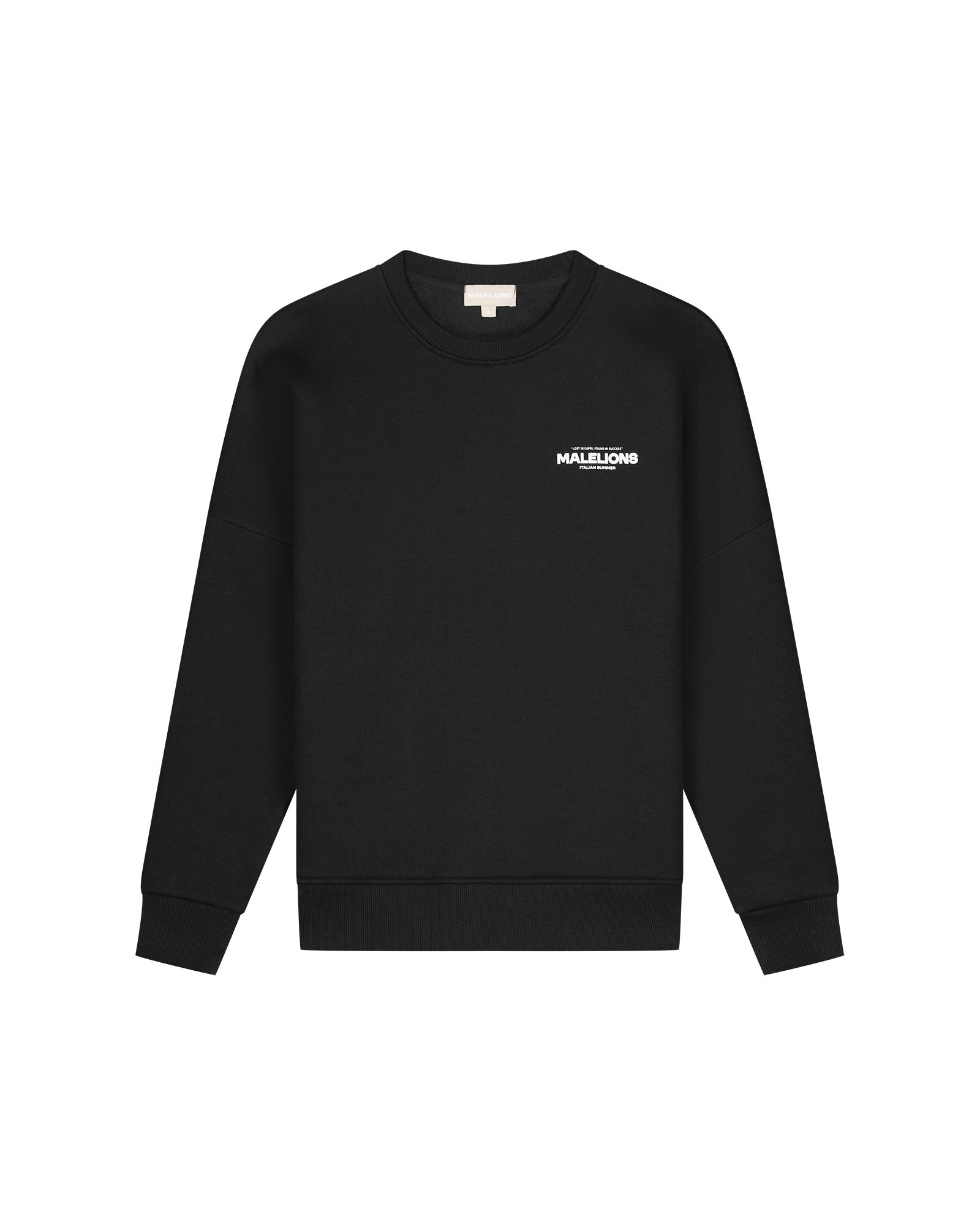Malelions Women Italian Summer Sweater | Black