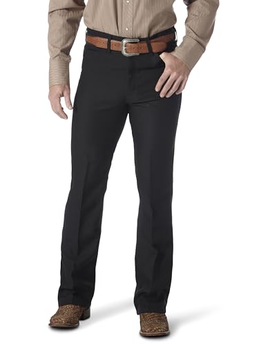 Wrangler Herren Wrancher Kleid Jeans, Schwarz, 36W / 34L