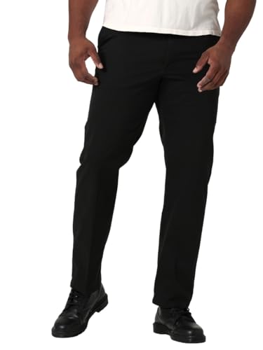 Lee Herren Big Tall Performance Series Extreme Comfort Khaki Pantbig-tall (High ) ) ) ) ) ) ) ÙˆÙˆÙ„Ù„Ù„ بÙˆÙˆ Lässige Hose, Schwarz, 54W / 28L