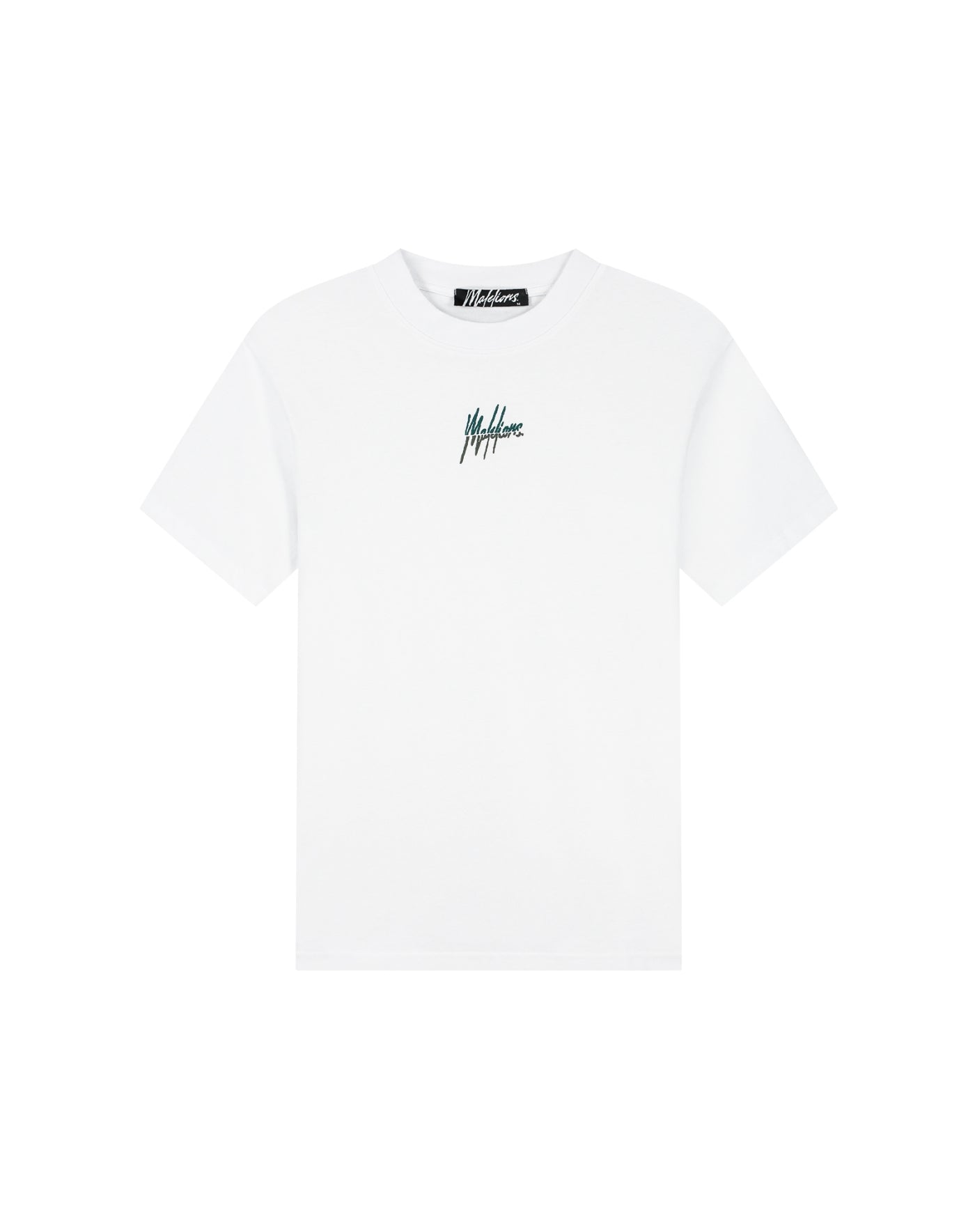 Malelions Men Split T-Shirt | White