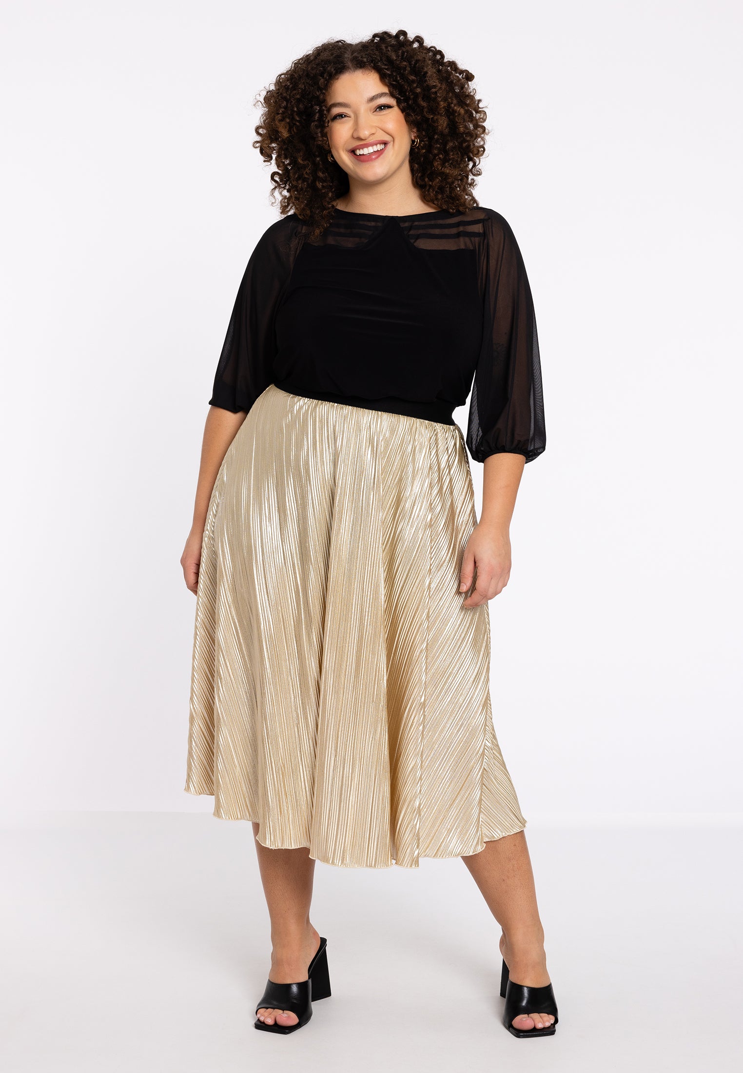 Rok plisse HANNELORE