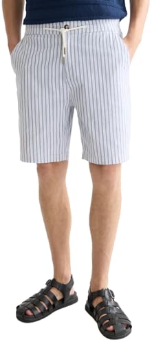 Scotch & Soda Herren Fave Bermuda Shorts, Infinity Stripe 410, 36W