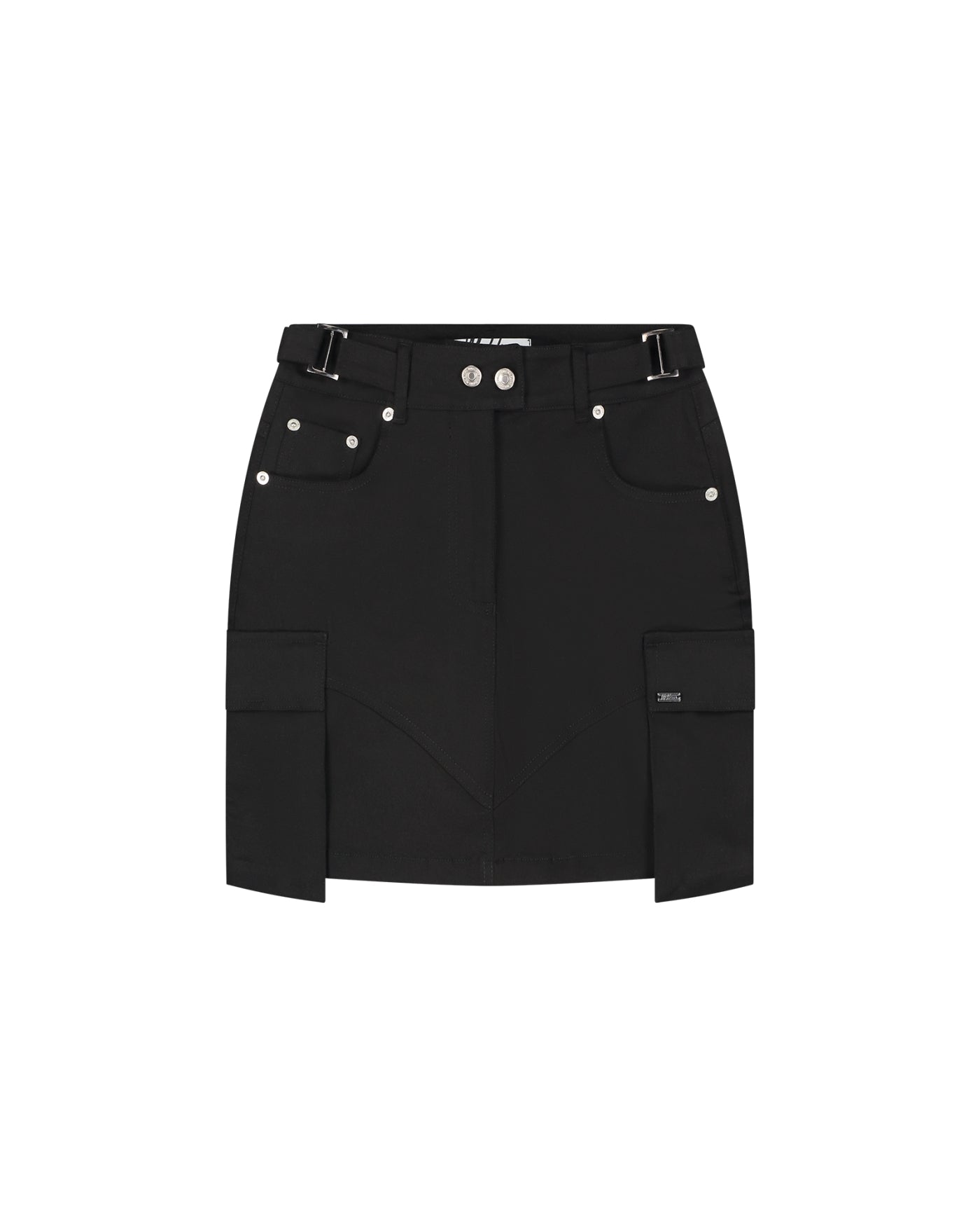 Malelions Women Cargo Skirt | Black