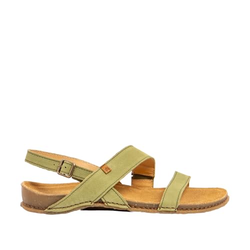 El Naturalista Damen N5804 Panglao Flache Sandale, Liken, 38 EU Weit
