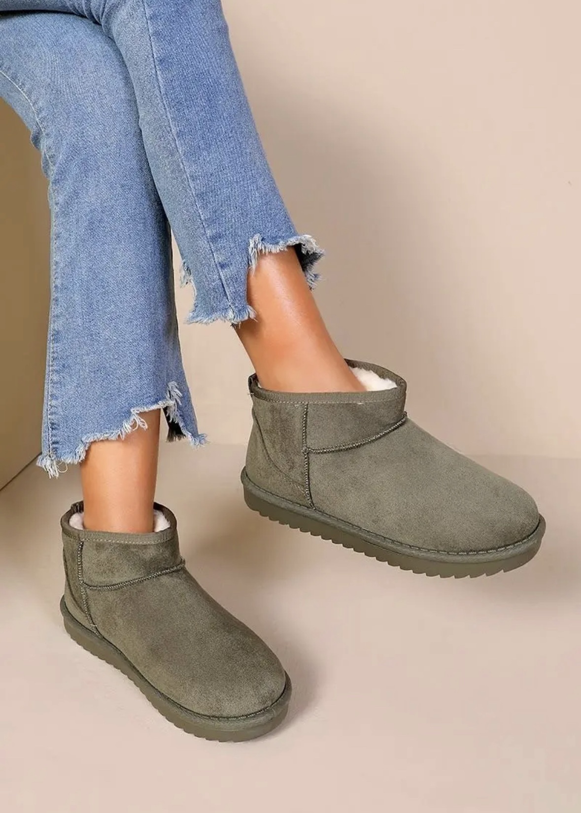Elise Store Snow Boots - Groen