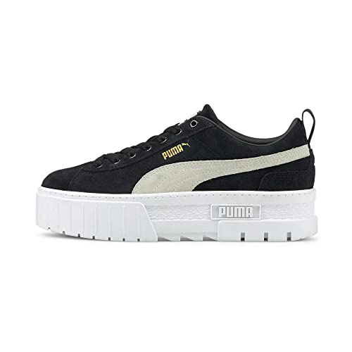 PUMA Damen Mayze Wn's Schuhe>Damen>Basketballschuhe, Schwarz WeiÃƒŸ Puma Black Puma White, 38 EU