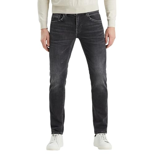 PME Legend Herren Jeans TAILWHEEL - Slim Fit - Grau - Mid Dark Grey W29-W40, Größe:40W / 32L, Farbe:Mid Dark Grey MDG