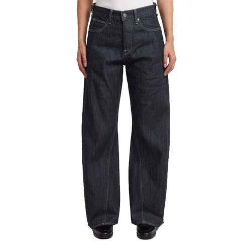 G-STAR Damen Contor 3D Wide Jeans, Blau (Rinsed D27690-D536-082), 29W / 34L